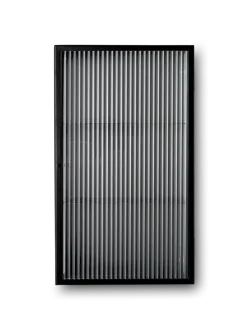 Haze Wall Cabinet, reeded glass 35x60 fra Ferm Living