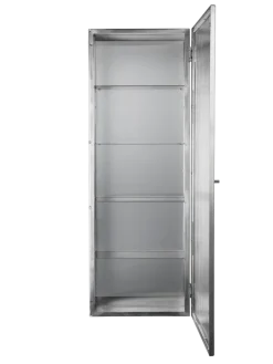 Haze Wall Cabinet, reeded glass 35x100 fra Ferm Living