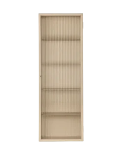 Haze Wall Cabinet, reeded glass 35x100 fra Ferm Living