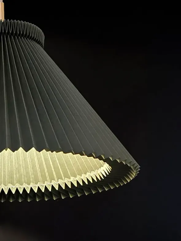 334H Gulvlampe, Moss Green fra Le Klint