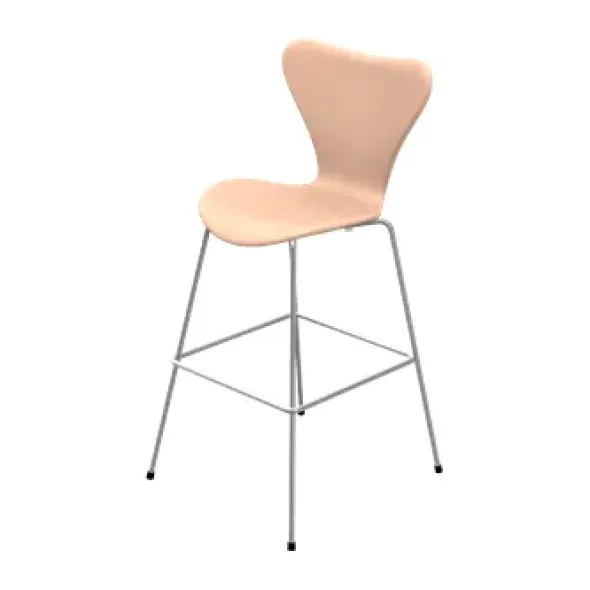 3197 Høj Barstol af Arne Jacobsen