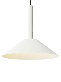 Hook pendant large, white fra Nine