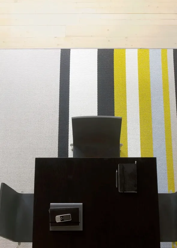 Horizon Stone Yellow Tæppe fra Woodnotes