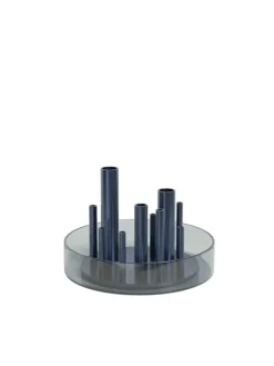 Ikeru Low Vase, dusk blue af Jaime Hayon