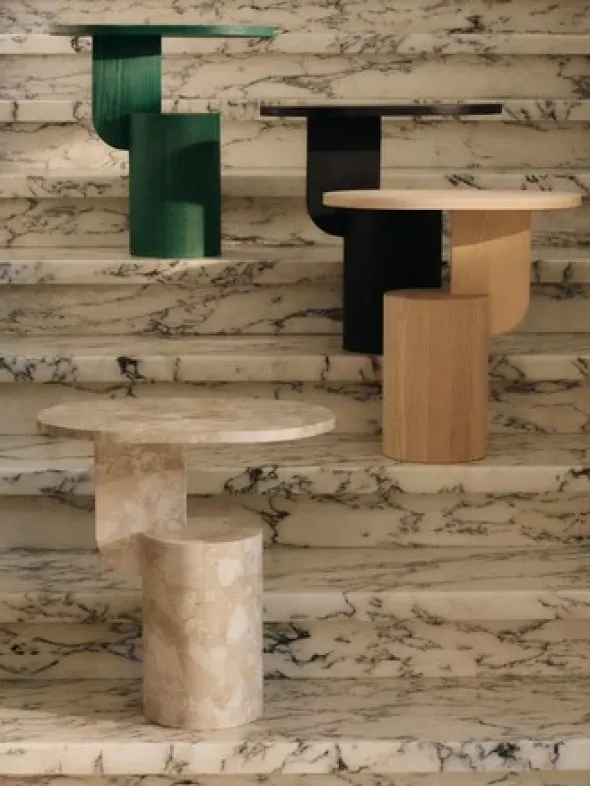 Insert Sidebord Stone Sand fra Ferm Living