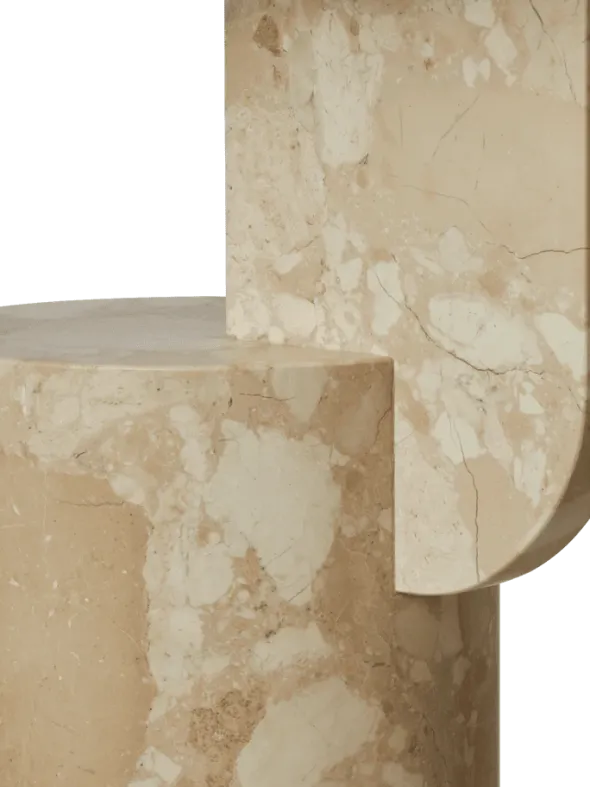 Insert Sidebord Stone Sand fra Ferm Living