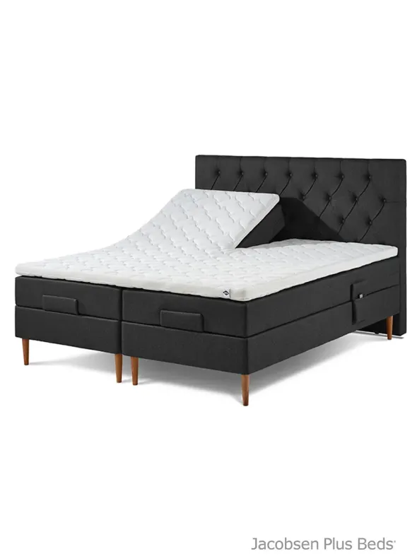 Jacobsen Plus Beds – Sengegavl Chest, Antracit