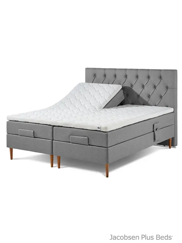 Jacobsen Plus Beds – Sengegavl Chest, Grå
