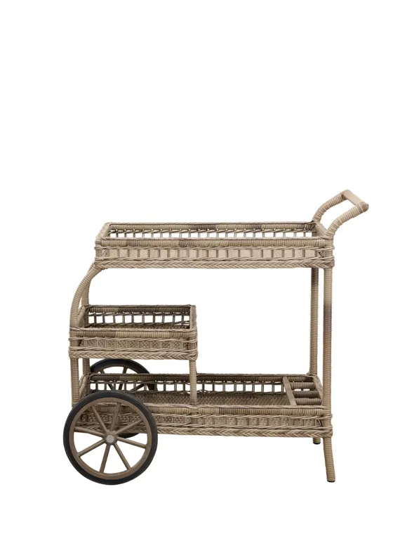 James udendørs barvogn, Antique Grey fra Sika-Design