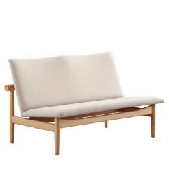 Japan 2 pers. sofa, eg olie af Finn Juhl