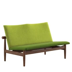 Japan 2 pers. sofa, valnød af Finn Juhl