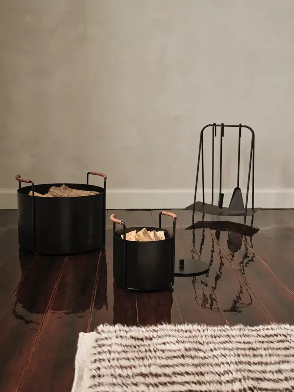 Kami Knotted Rug, coffee fra Ferm Living