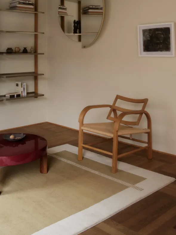 Kimex gulvtæppe, Ochre fra Linie Design