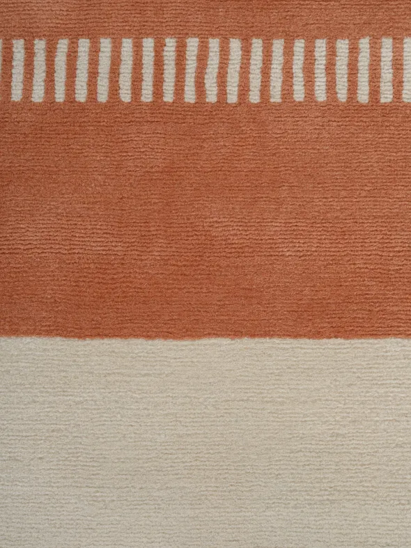 Kimex gulvtæppe, Orange fra Linie Design