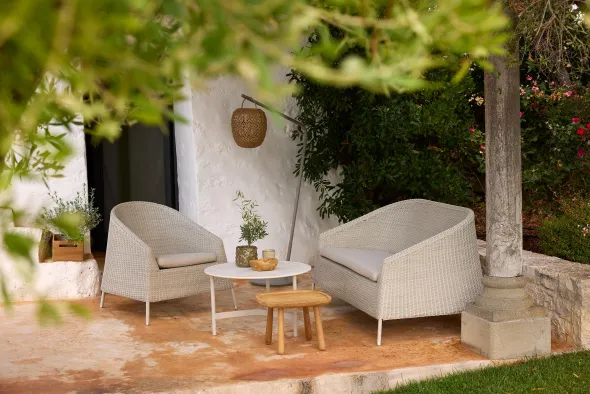 Kingston 2-pers. Loungesofa fra Cane-line