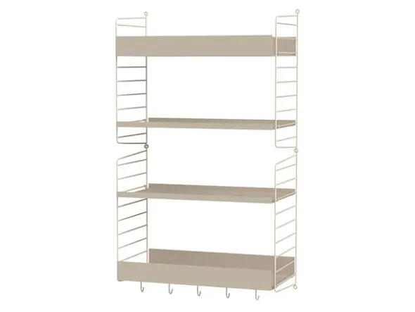 Køkkenreol, bundle H fra String Furniture