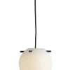 Koi Pendel, white/black Ø19 fra Frandsen
