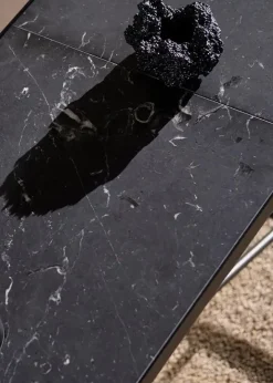 Konsolbord, sort marmor fra HANDVÄRK