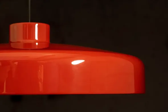 Lacquer pendant large, red fra Nine