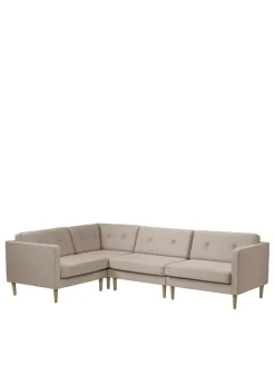 L42 Firhøj Hjørnesofa 4-Personers, beige fra FDB Møbler