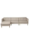 L42 Firhøj Sofa 3-Personers m. chaiselong, beige fra FDB Møbler