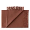 Lima Plaid, rosewood fra Silkeborg Uldspinderi