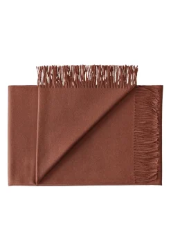 Lima Plaid, rosewood fra Silkeborg Uldspinderi