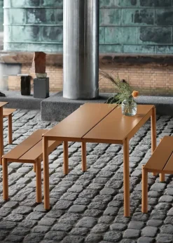 Linear Steel Bench, 110 cm fra Muuto