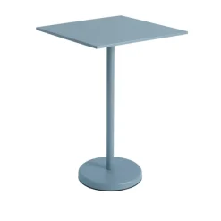 Linear Steel cafébord 70x70cm, H105 cm fra Muuto