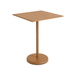 Linear Steel cafébord 70x70cm, H95 cm fra Muuto