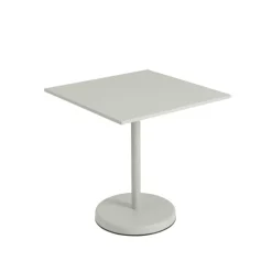 Linear Steel cafébord 70x70cm, H73 cm fra Muuto