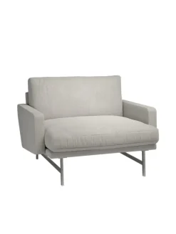 Lissoni PL111 Lounge Chair, Clay 012 fra Fritz Hansen