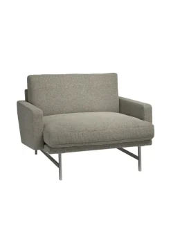 Lissoni PL111 Lounge Chair, Moss 015 fra Fritz Hansen