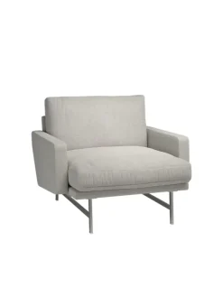 Lissoni PL111S Lounge Chair, Clay 012 fra Fritz Hansen