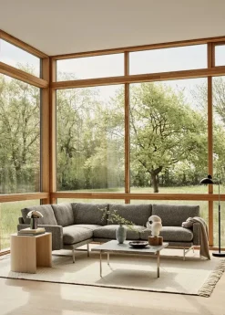 Lissoni PL114 Sofa, Moss 015 fra Fritz Hansen