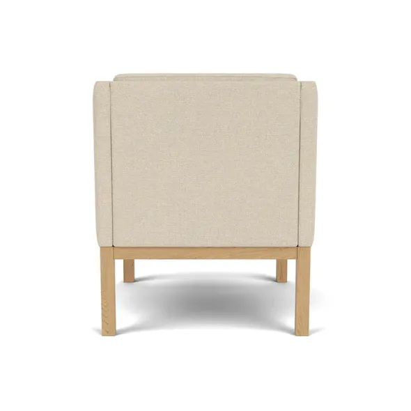 L46 MK155 lænestol, beige tekstil af Mogens Koch