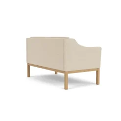 L45 MK154 2 pers. sofa, beige tekstil af Mogens Koch