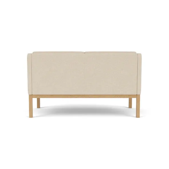 L45 MK154 2 pers. sofa, beige tekstil af Mogens Koch