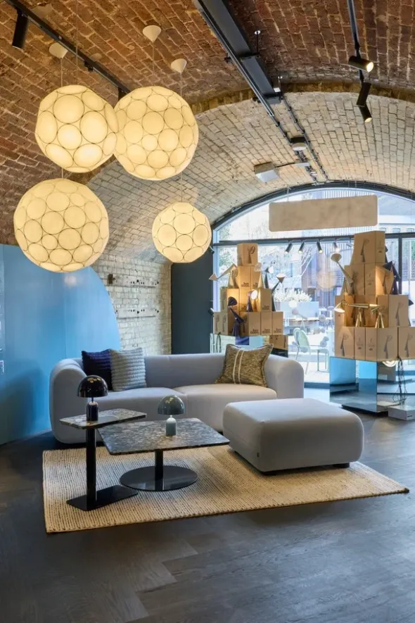 Loopy Natural gulvtæppe fra Tom Dixon