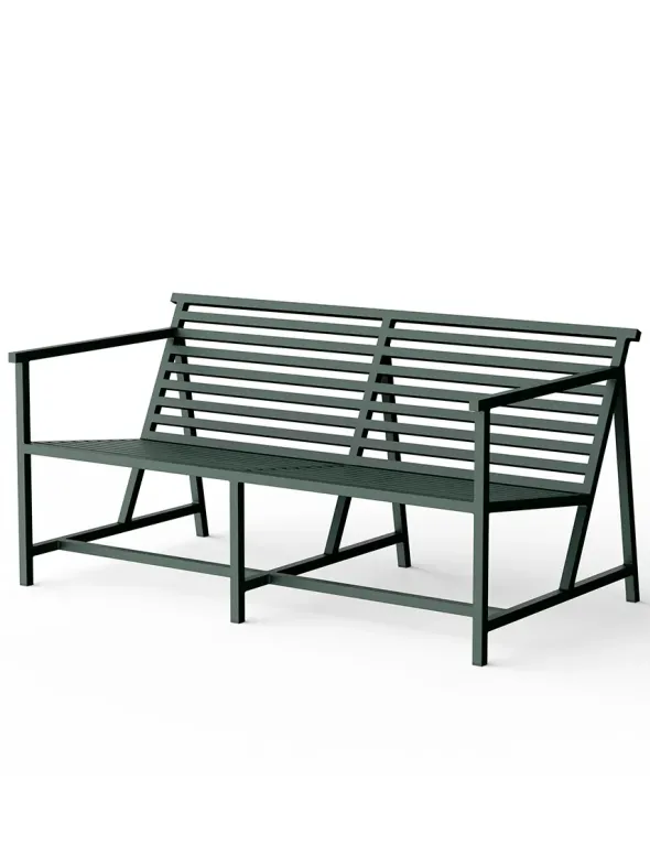 Lounge Bench, grøn fra 19 Outdoors
