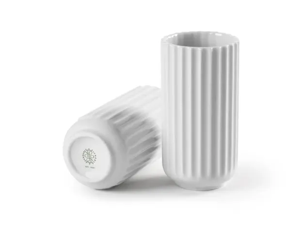Lyngbyvasen i hvid fra Lyngby Porcelæn