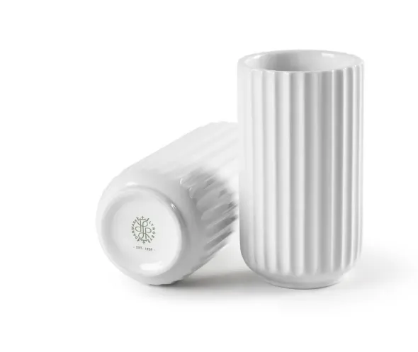 Lyngbyvasen i hvid fra Lyngby Porcelæn