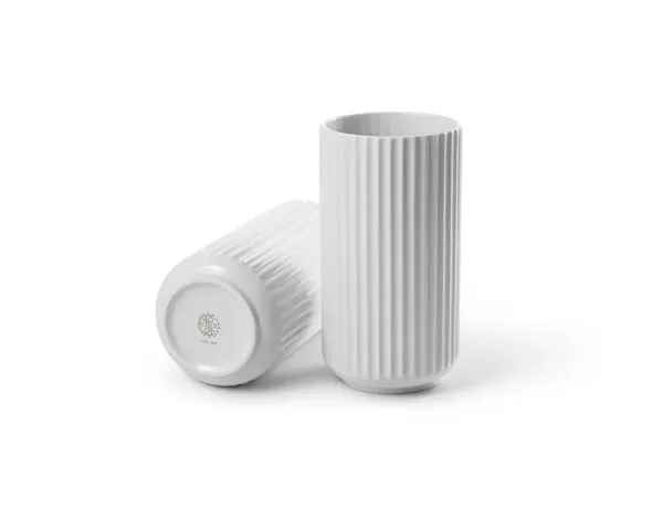 Lyngbyvasen i hvid fra Lyngby Porcelæn