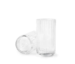 Lyngbyvasen i klar glas fra Lyngby Porcelæn