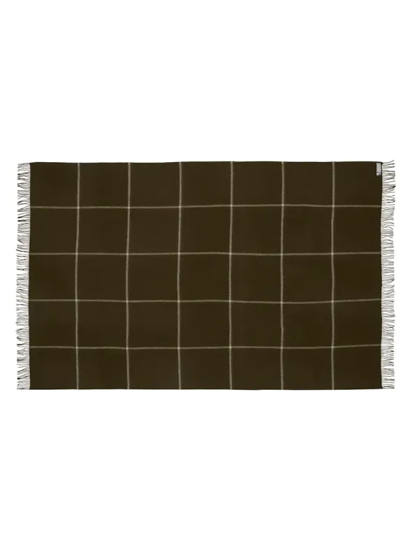 Mandø Plaid, seaweed fra Silkeborg Uldspinderi