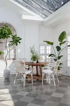 Margret Udendørs Spisestol, Dove White fra Sika-Design