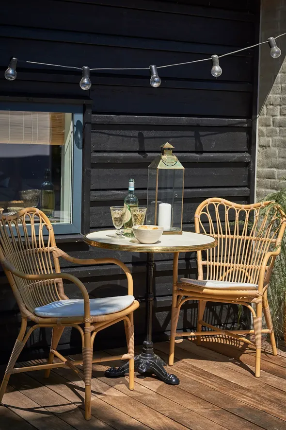 Margret Udendørs Spisestol, Natural fra Sika-Design