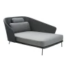 Mega Daybed, venstre, inkl. hyndesæt fra Cane-line