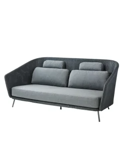 Mega 2-pers. Sofa, inkl. hyndesæt fra Cane-line