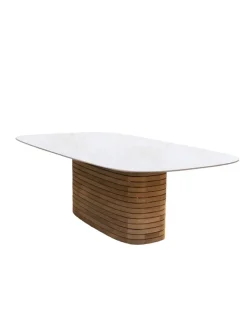 Mellow havebord, ovalt, medium fra Cane-line
